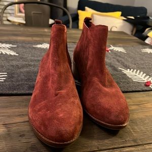 Fabulous suede booties Size 11 women